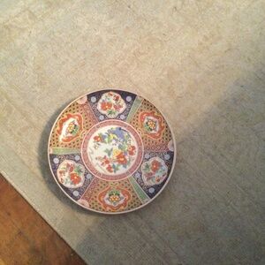 Imari Japanese Asian Floral Plate